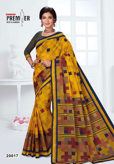 Premier Sun City 20 Regular Wear Wholesale Saree Collection